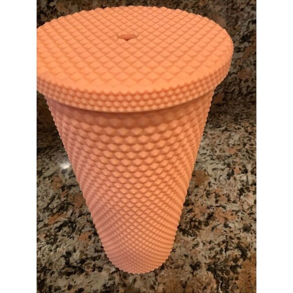 Modern Expressions Monogram "G”Tumbler 20oz Studded Textured & Cup No Straw - Picture 2 of 4